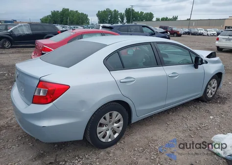 2012 Honda Civic Lx from USA, damaged, VIN 2HGFB2F55CH517184